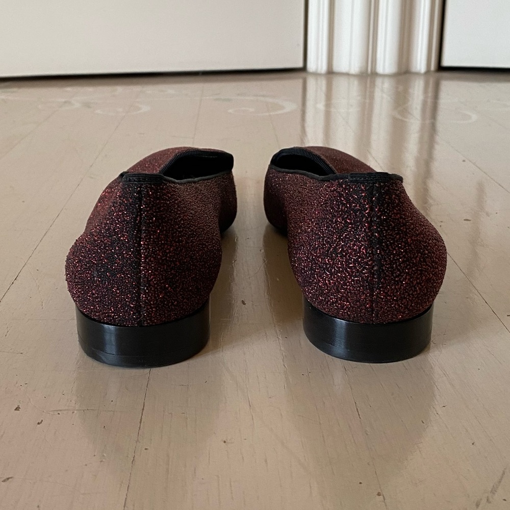 SAINT LAURENT Glitter Loafers - Picture 5 of 6